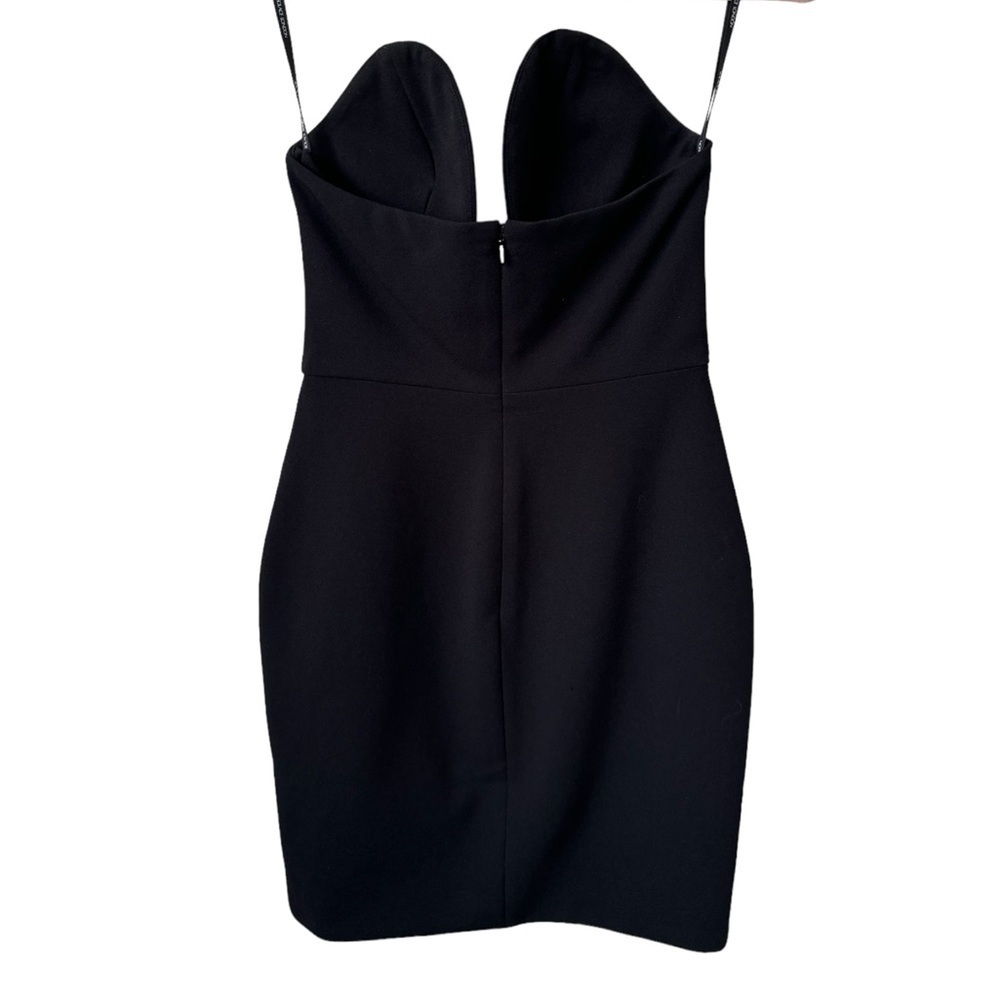 Solace London The Fallon Mini Dress in Black US:4 - Picture 8 of 11